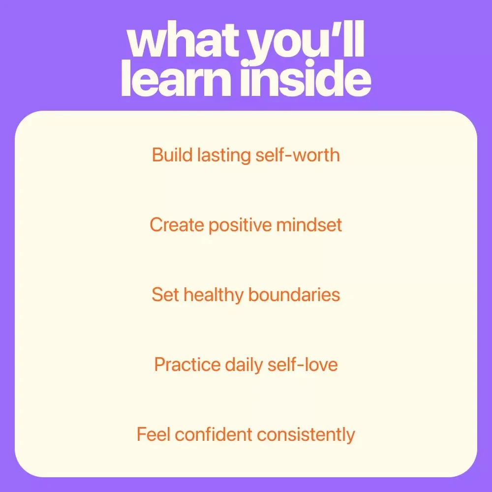 Glow Up from Within: Simple Ways to Raise Your Self-Esteem | Self-Love & Mindset eBook