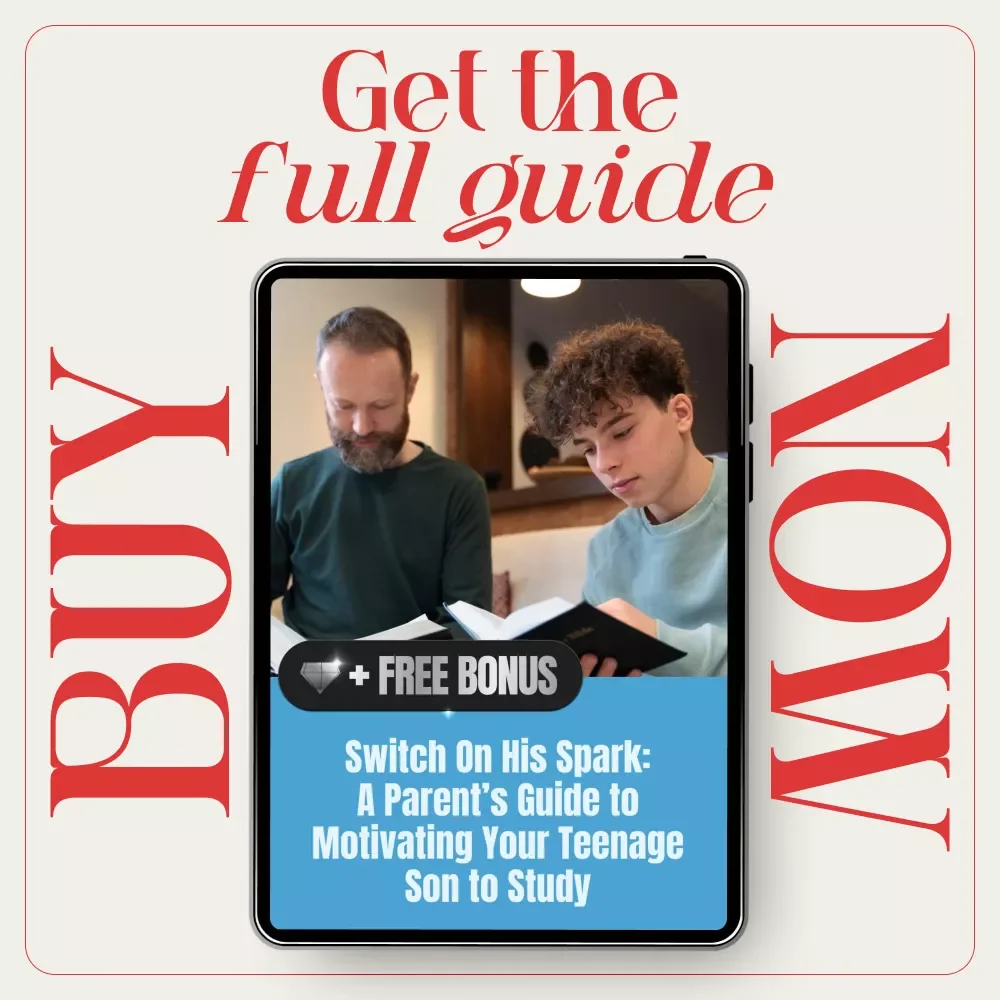 Switch On His Spark: A Parent’s Guide to Motivating Your Teenage Son to Study