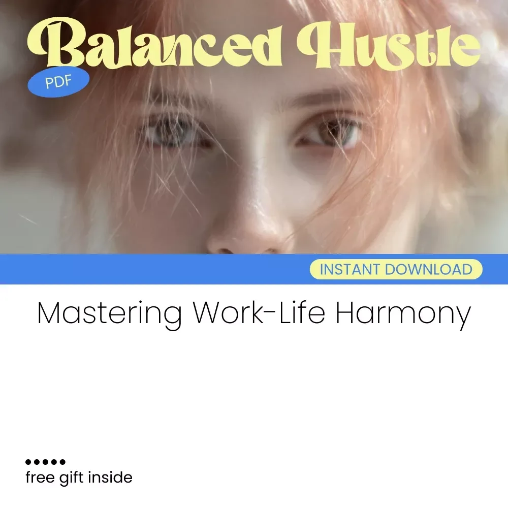 Balanced Hustle: Your Practical Guide to Mastering Work-Life Harmony | How to Maintain Work Life Balance Guide for Busy Professionals & Creatives
