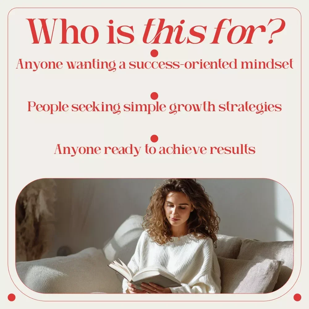 The Success Mindset Action Checklist: How to Develop a Success-Oriented Mindset Digital Download for Daily Habits, Growth, and Goal Achievement