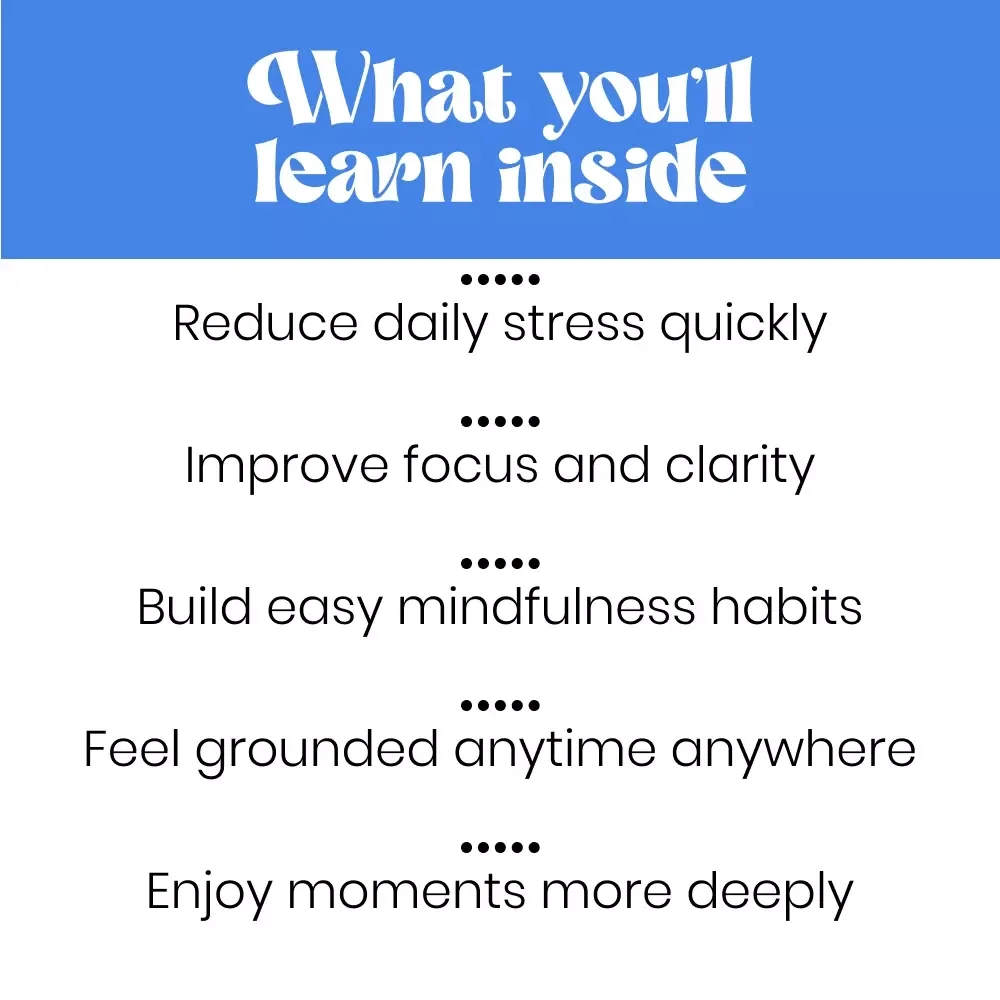 Here & Now: Your Simple Guide to Living Fully in the Moment | A Practical Mindfulness Guide On How To Be More Present In The Moment