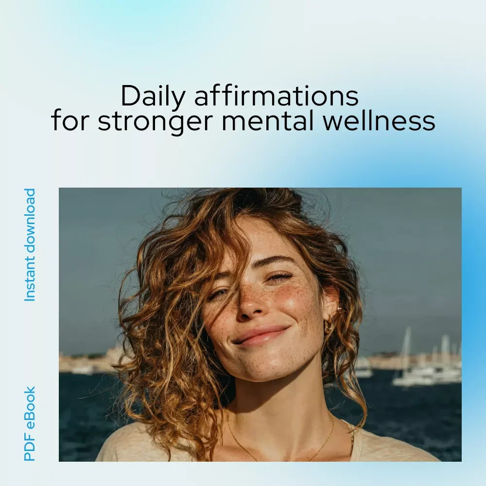 Speak Life: Unlocking the Power of Daily Affirmations for Mental Wellness – Digital eBook on The power of daily affirmations for mental health, Mindset & Emotional Wellbeing