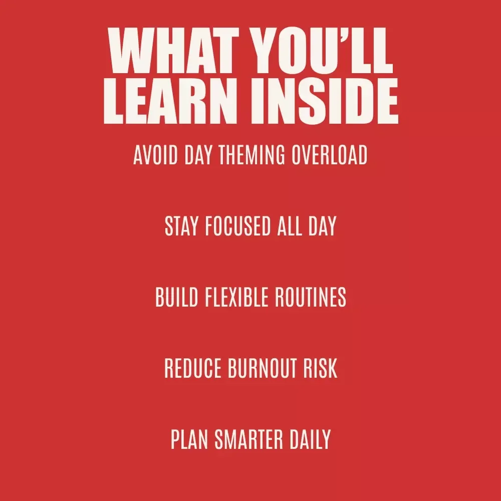 Day by Design: Avoiding the Hidden Pitfalls of Day Theming – Practical Guide to Common Pitfalls in Day Theming, Smarter Daily Planning & Focused Productivity