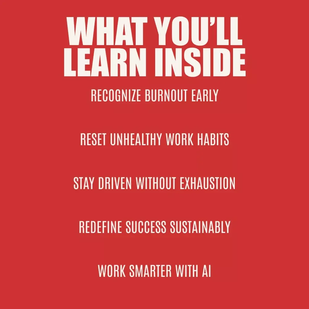 When Hustle Hurts: How to Spot and Stop Toxic Productivity | Digital Guide for Burnout Recovery, Balance & Sustainable Success