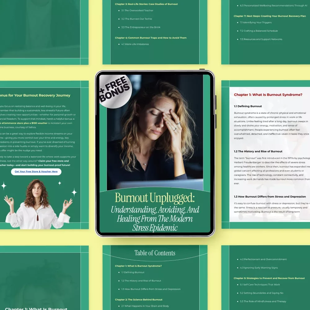 Burnout Unplugged: Understanding, Avoiding, and Healing from the Modern Stress Epidemic | What Is Burnout Syndrome eBook for Work-Life Balance, Stress Recovery & Mental Wellness