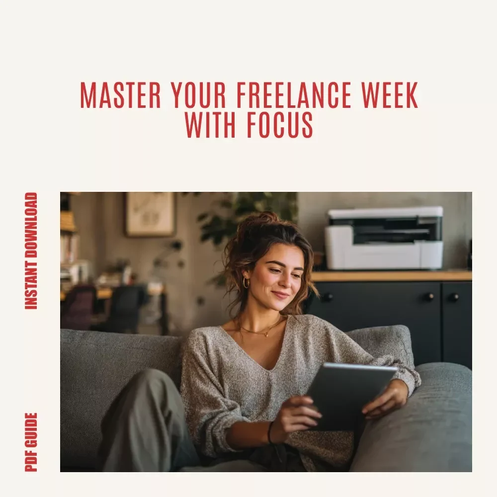 Themed Days, Thriving Freelance: Master Your Week with Focused Energy | Day Theming for Freelancers Productivity Guide