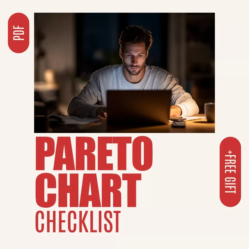 The 80/20 Action Checklist: Master Pareto Power in Minutes | Pareto Chart Checklist for Productivity, Business Focus & Smart Decision-Making