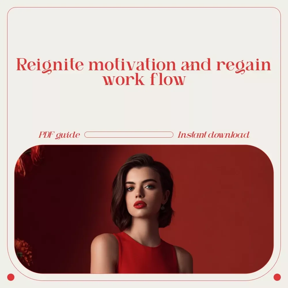 Spark Your Drive: Beating Work Demotivation and Finding Your Flow – A Practical Guide for Anyone Feeling Demotivated at Work