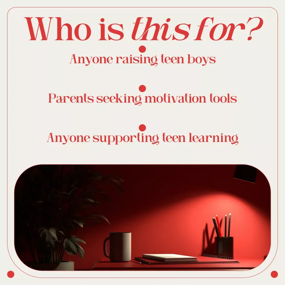 Switch On His Spark: A Parent’s Guide to Motivating Your Teenage Son to Study