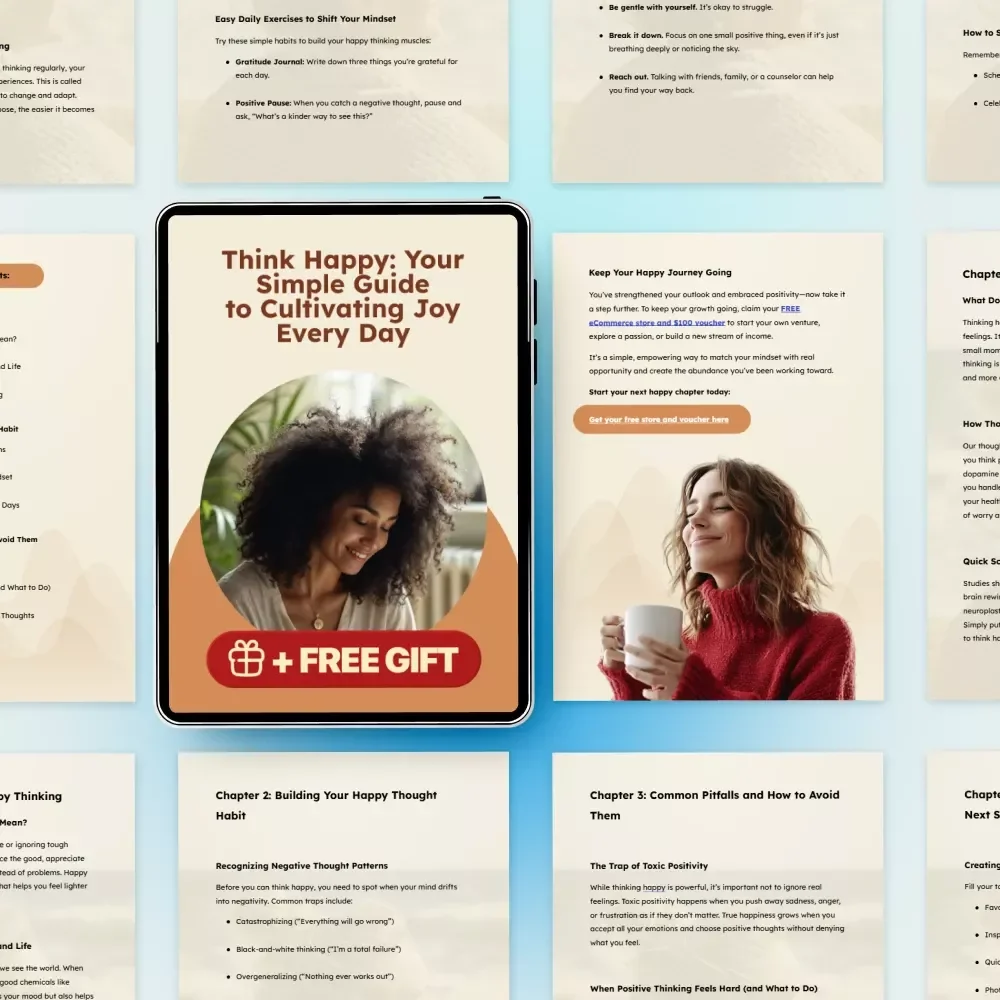 Think Happy: Your Simple Guide to Cultivating Joy Every Day | How to Think Happy with Practical Daily Habits