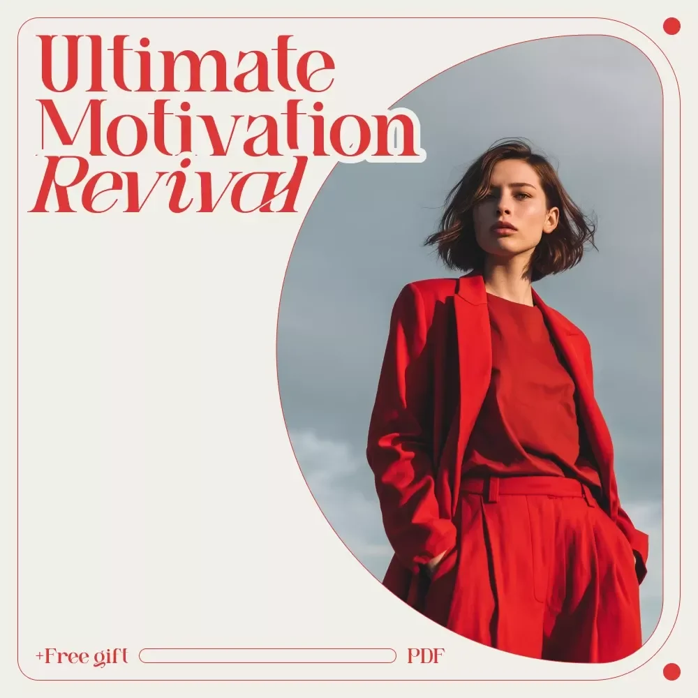 Your Ultimate Motivation Revival Checklist: Spark, Sustain & Soar at Work | Digital Checklist for Anyone Feeling demotivated at work
