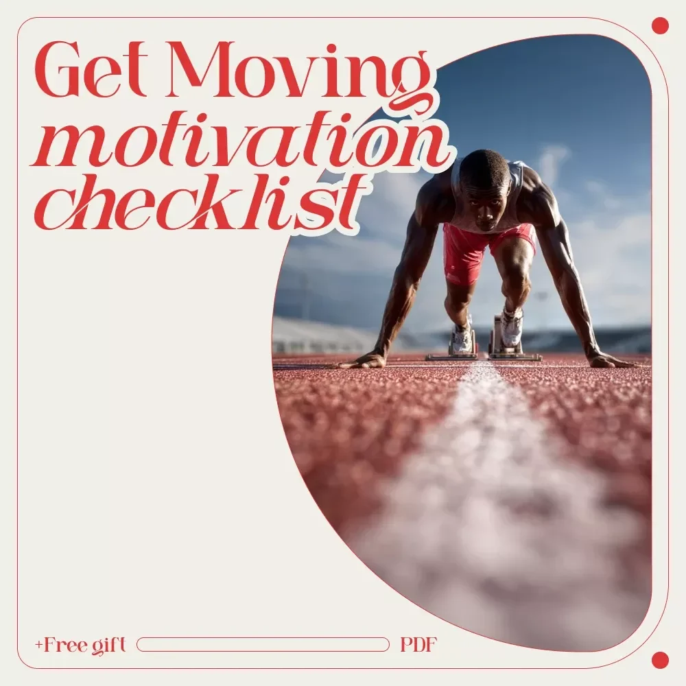 Get Moving Motivation Checklist: Your Simple Steps to Workout Success | Easy Fitness Starter Guide for Anyone Asking How Do I Get Motivated to Work Out
