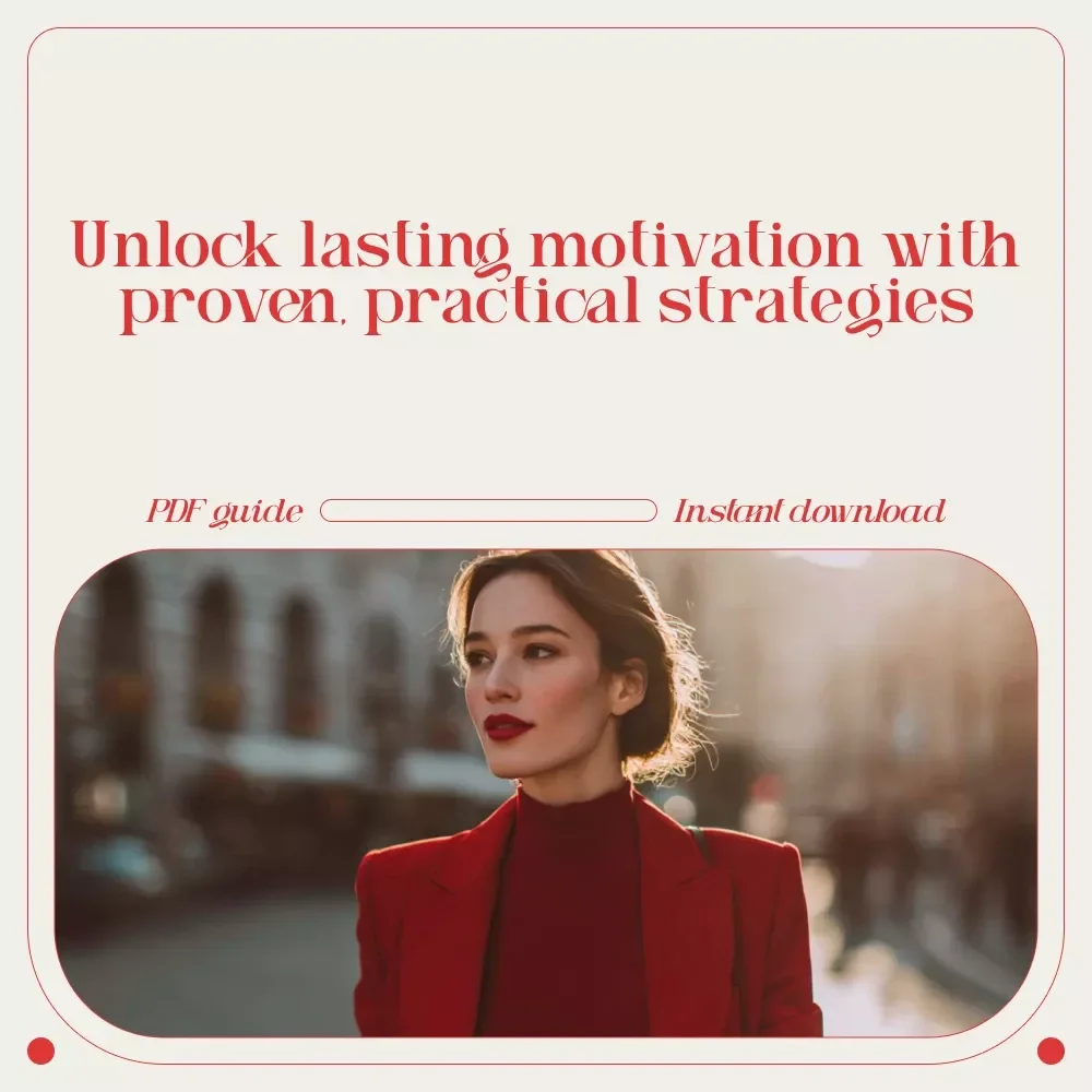 Get Up and Go: The Real Guide to Self-Motivation That Actually Works - Unlock the Secret to Staying Driven and Accomplishing Your Goals