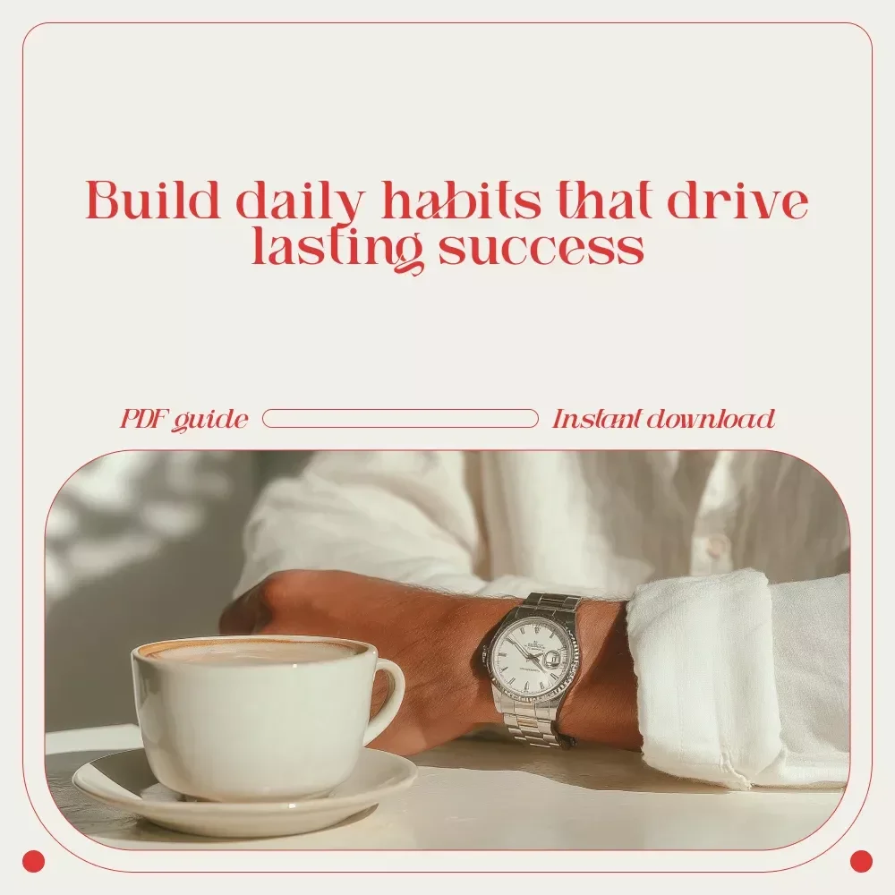 Mindset Mastery: Habits That Forge Success – Habits That Shape a Successful Mindset Guide for Daily Growth and Positive Change