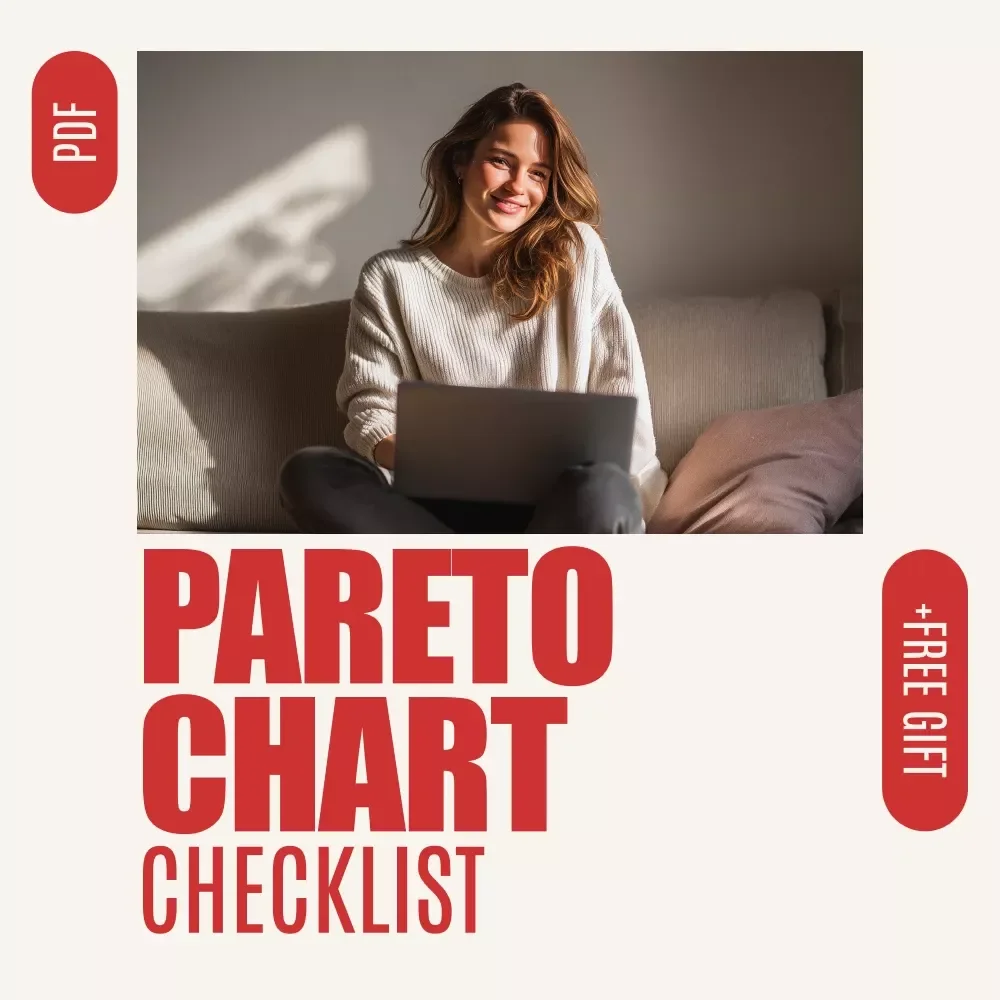 The 80/20 Action Checklist: Master Pareto Power in Minutes | Pareto Chart Checklist for Productivity, Business Focus & Smart Decision-Making