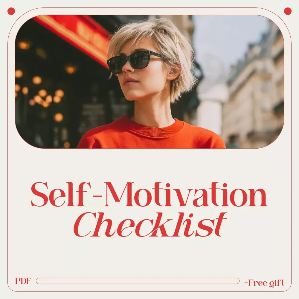 The “Fuel Your Fire” Self-Motivation Checklist | Easy Daily Self-Care Reset | how to motivate yourself to take care of yourself