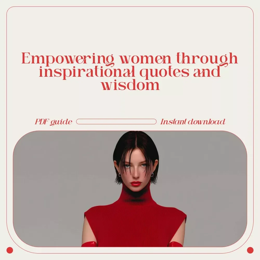 She Said It Best: A Journey Through Inspirational Female Quotes eBook - Daily Motivation & Empowerment for Women
