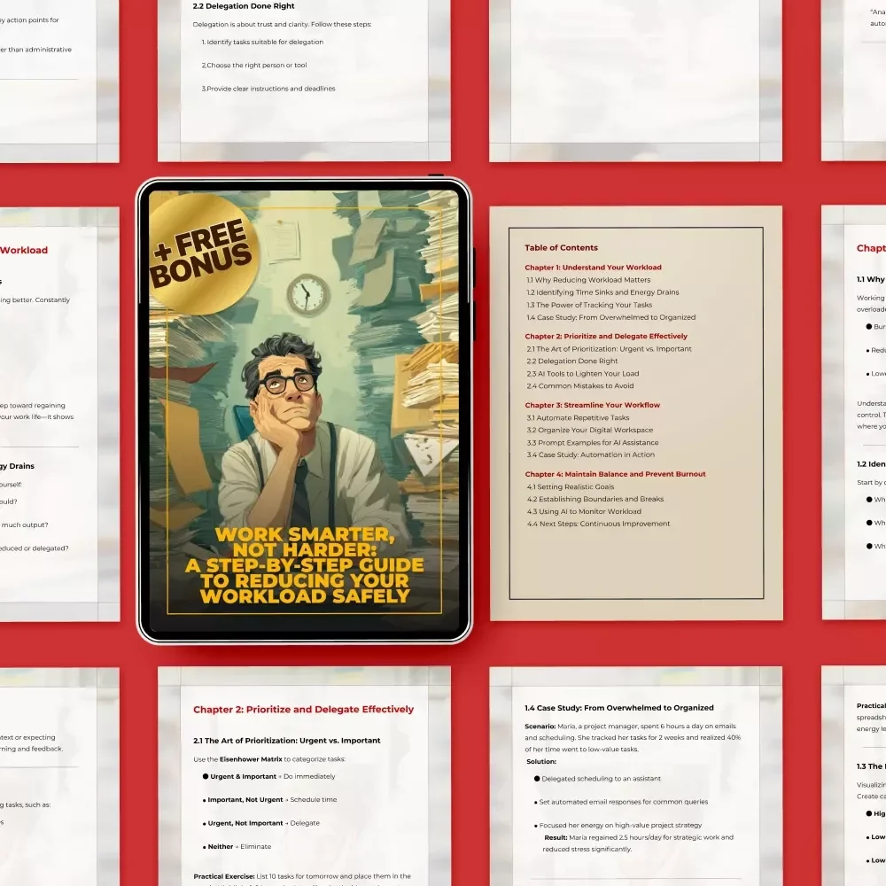 Work Smarter, Not Harder: A Step-by-Step Guide to Reducing Your Workload Safely – Ultimate Step‑by‑Step Guide to Reduce Workload Safely, Boost Productivity, and Avoid Burnout