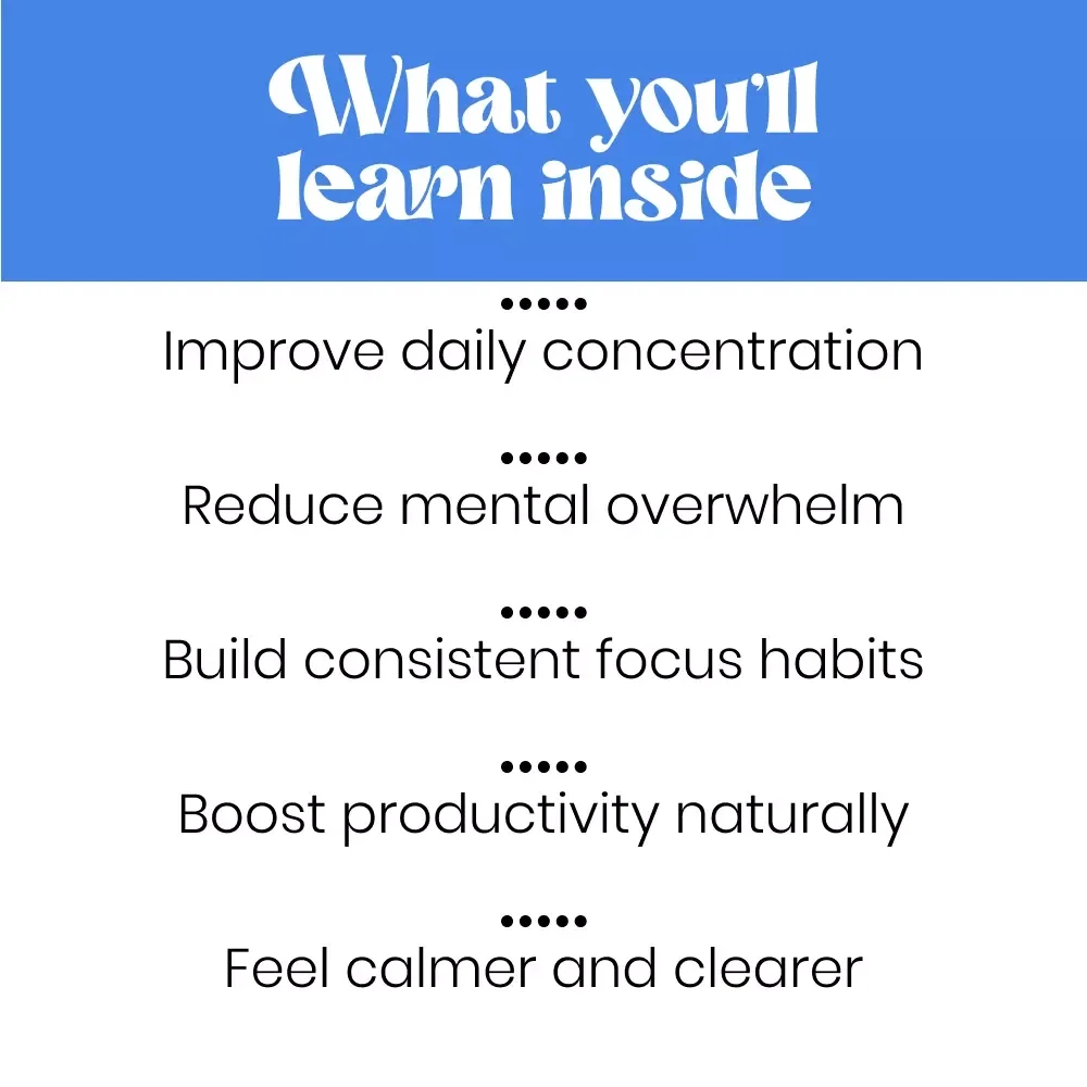 Focus in the Now: Mindfulness Meditation for a Sharper Mind | Practical Guide to Mindfulness Meditation for Focus & Mental Clarity
