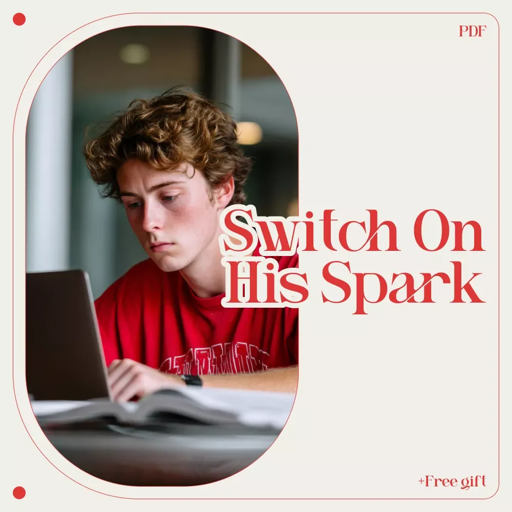 Switch On His Spark: A Parent’s Guide to Motivating Your Teenage Son to Study