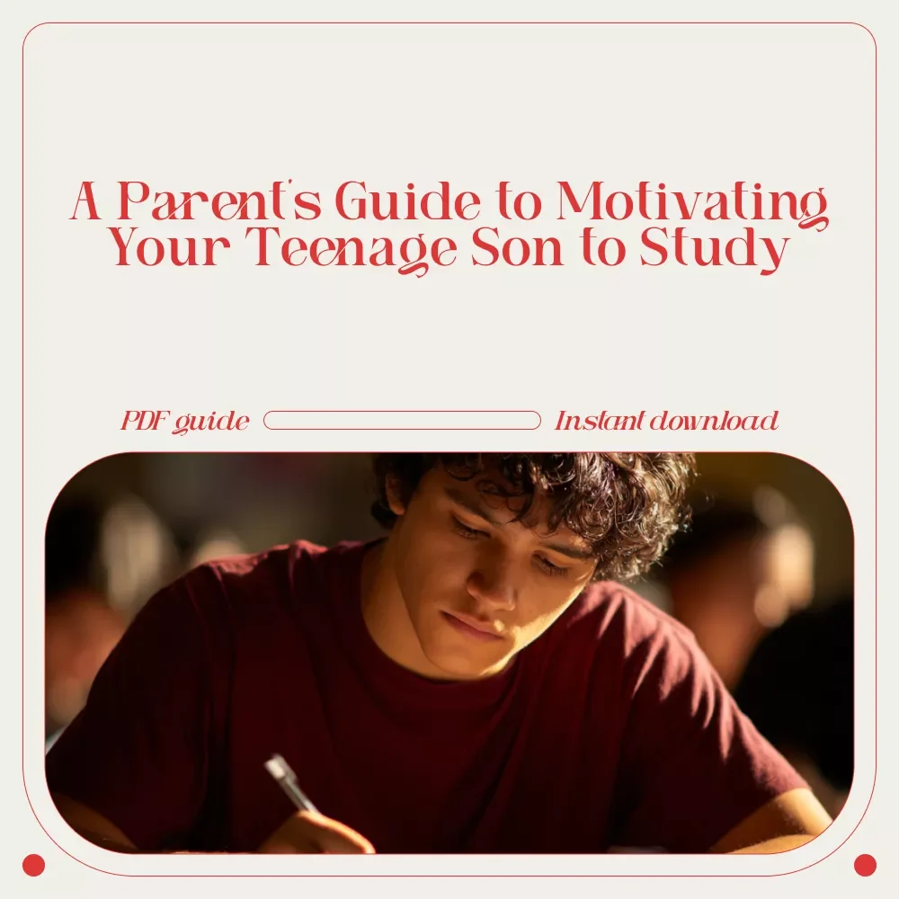Switch On His Spark: A Parent’s Guide to Motivating Your Teenage Son to Study
