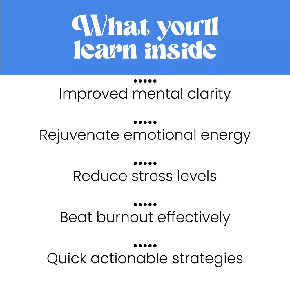 Recharge Your Life: The 7 Essential Types of Rest to Beat Burnout – A Digital Guide for Total Well-being