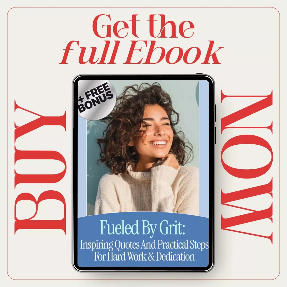 Fueled by Grit: Inspiring Quotes and Practical Steps for Hard Work & Dedication | Hard Work and Dedication Quotes Ebook