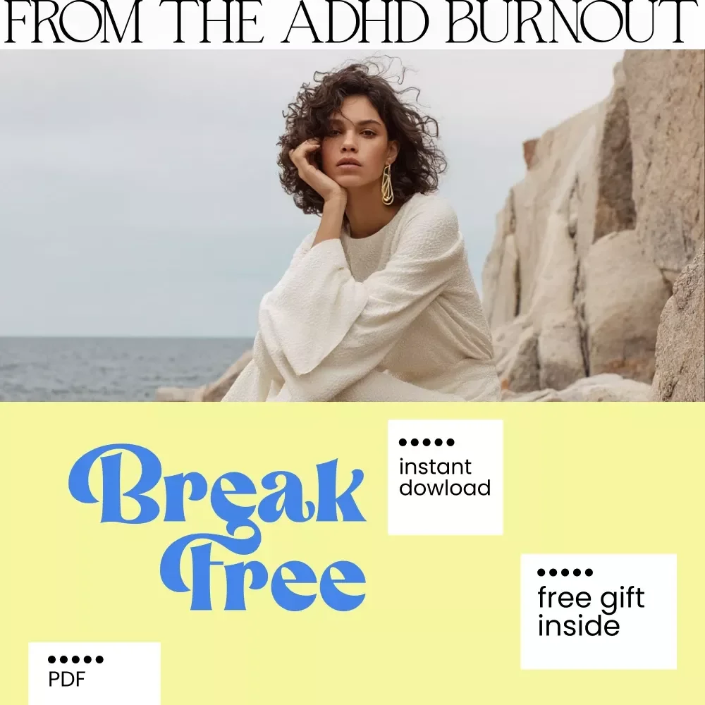 Break Free from the ADHD Burnout Cycle: Your Action-Packed Checklist | ADHD Burnout Cycle Support, Energy Tracking, Self-Care & AI Tools for Focus