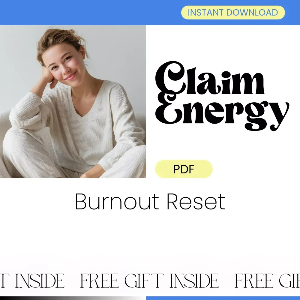Burnout Reset: Your Practical Guide to Reclaim Energy, Focus & Joy | Digital Guide for Coping With Burnout Syndrome | Self-Care & Recovery PDF