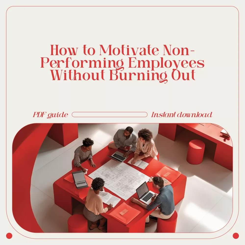 From Stuck to Spark: How to Motivate Non-Performing Employees Without Burning Out | Manager Guide