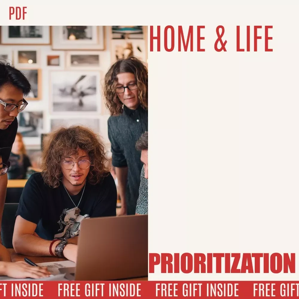 The Ultimate Home & Life Prioritization Checklist - Eisenhower Matrix for Home Organization