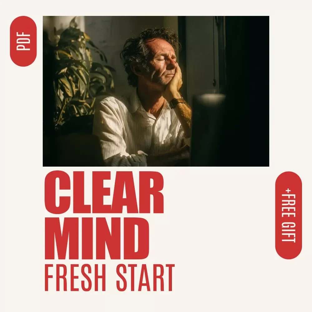 Clear Mind, Fresh Start: Meditation for a Productivity Reset | Digital eBook Guide for Focus, Stress Relief & Mental Clarity