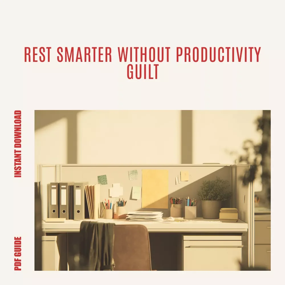 Break Without Guilt: How to Rest Smarter and Feel Good About It – A Practical Guide to Managing Guilt About Taking Frequent Breaks