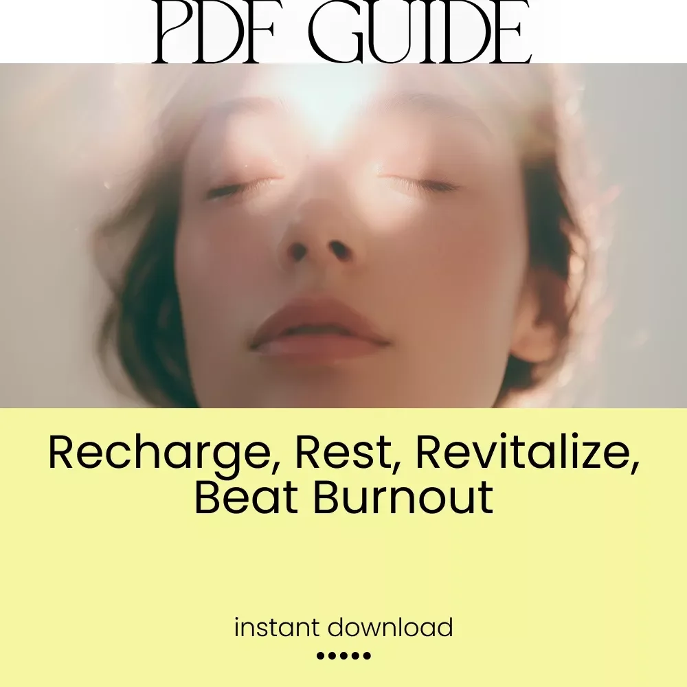 Recharge Your Life: The 7 Essential Types of Rest to Beat Burnout – A Digital Guide for Total Well-being