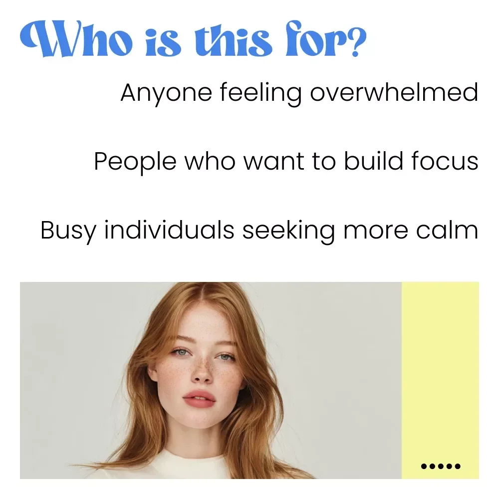 One Thing at a Time: The Simple Path to Calmer, Better Days - A Guide to Focus, Stress Relief, and Productivity