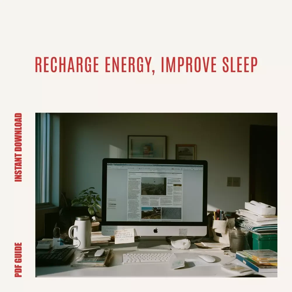 Recharge & Refuel: Your Burnout Recovery Meal & Sleep Plan – Complete Guide to Stress Recovery, Sleep Optimization & Personalized Meal Planning