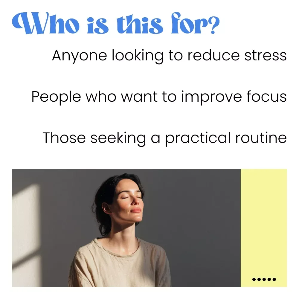 Mindful Moments: Simple Daily Practices to Reclaim Calm, Focus, and Joy - A Guide to Mindfulness, Breathing Techniques, and More