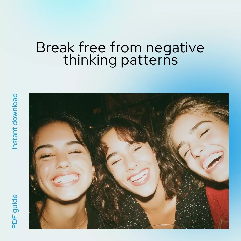 Rewiring Your Mind: A Practical Guide to Breaking Free from Negative Thoughts | Digital Guide for Mindset Growth | Self-Help PDF for how to overcome negative thoughts effectively | Mental Wellness Download