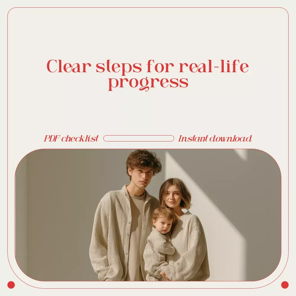 The “Parent Power” Motivation Checklist – A Simple Daily Action Plan for Busy Moms & Dads