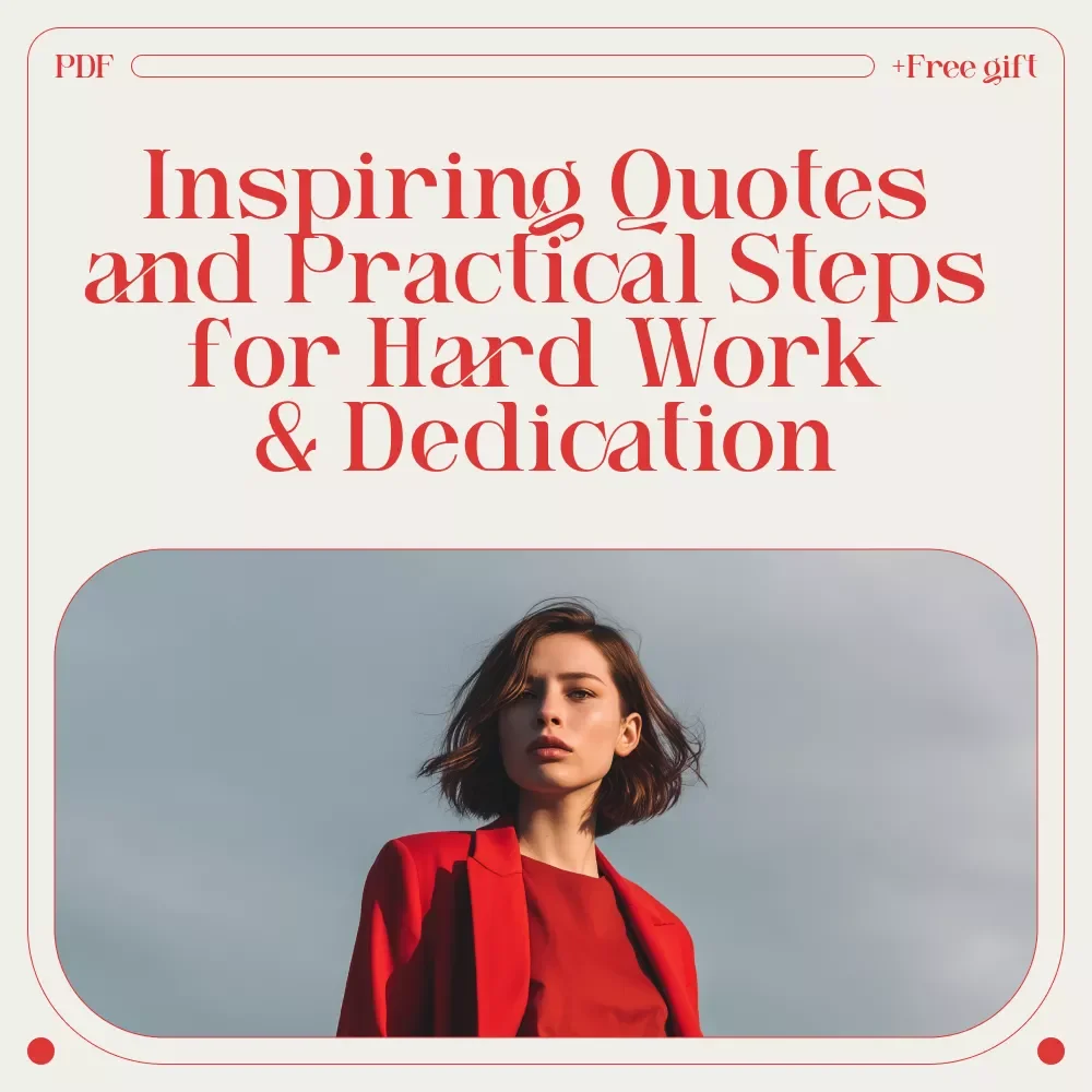 Fueled by Grit: Inspiring Quotes and Practical Steps for Hard Work & Dedication | Hard Work and Dedication Quotes Ebook