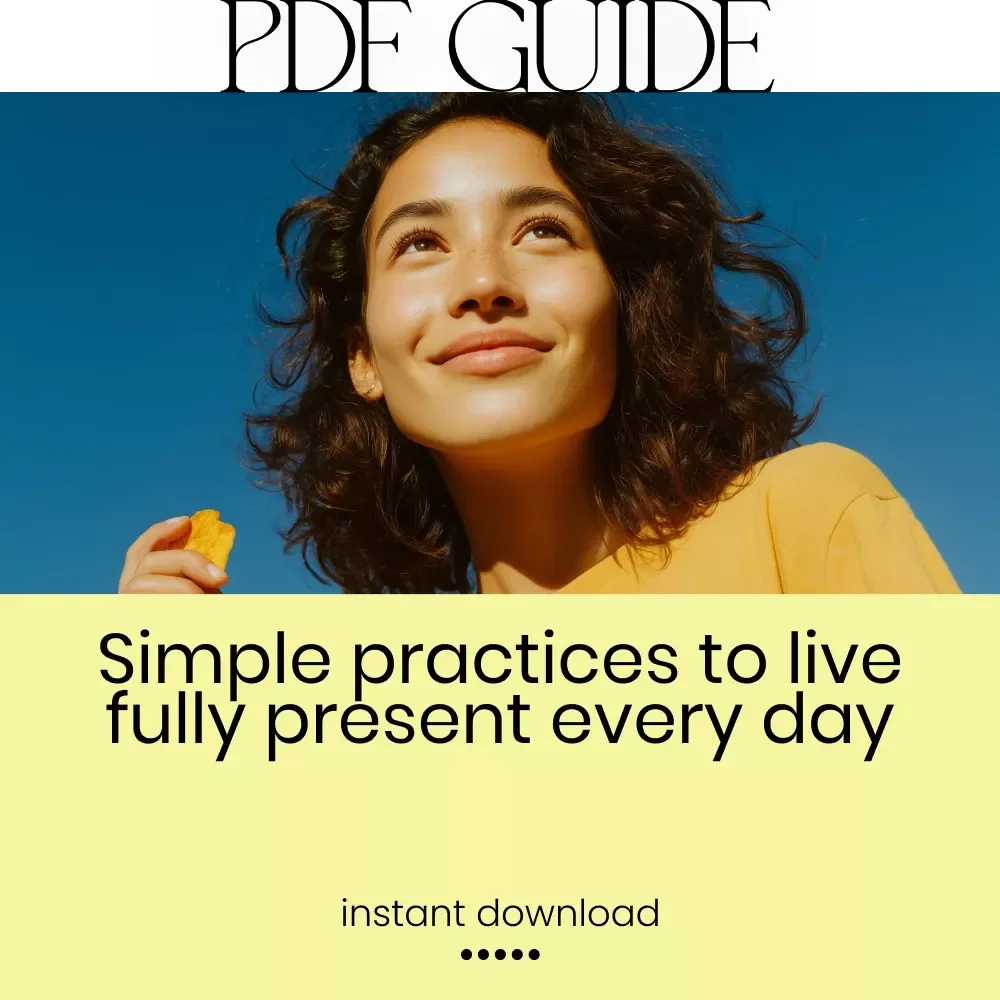 Here & Now: Your Simple Guide to Living Fully in the Moment | A Practical Mindfulness Guide On How To Be More Present In The Moment