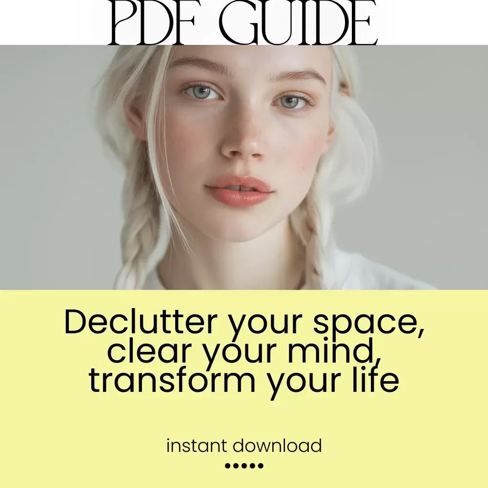 Clear Space, Clear Mind: The Mental Health Magic of Decluttering – A Digital Guide for Stress-Free Living