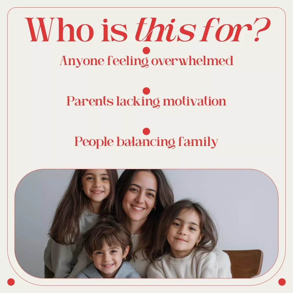 Parent Power: Unlocking Motivation for Busy Moms & Dads – Practical Guide on How to Motivate Parents with Real-Life Strategies