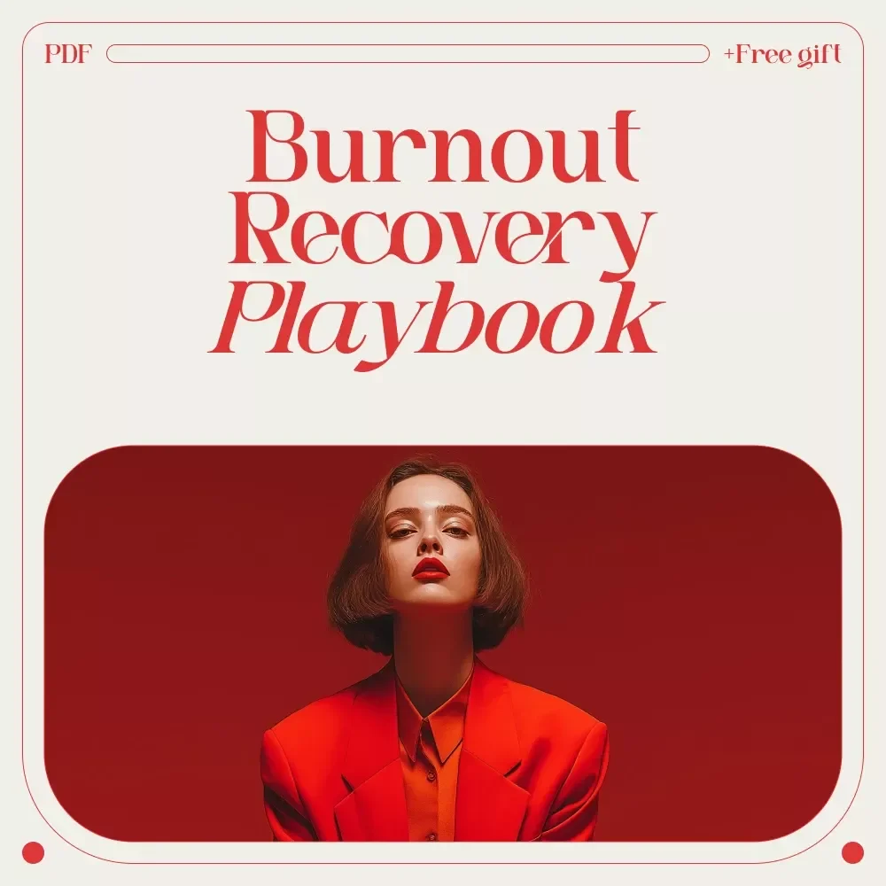 Burnout Recovery Playbook: 12 Action Steps to Rekindle Your Spark - Digital Download Checklist