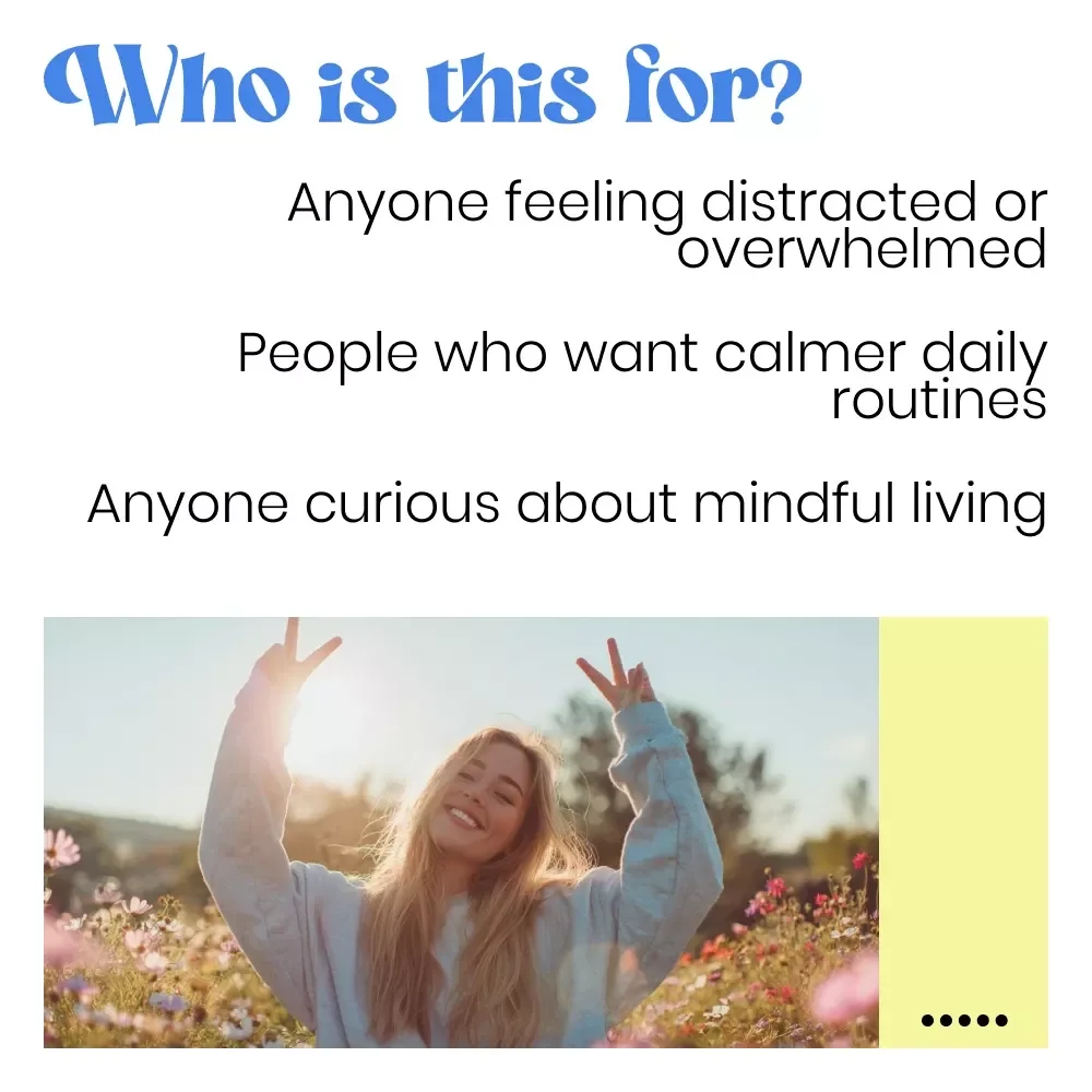 Here & Now: Your Simple Guide to Living Fully in the Moment | A Practical Mindfulness Guide On How To Be More Present In The Moment