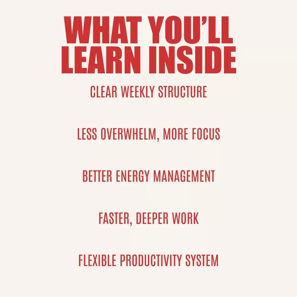 Themed Days, Thriving Freelance: Master Your Week with Focused Energy | Day Theming for Freelancers Productivity Guide