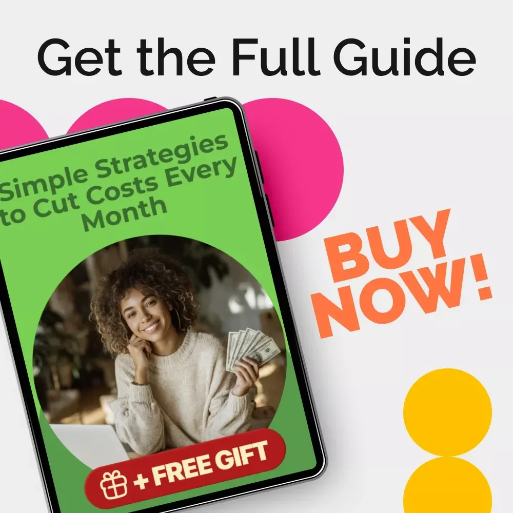 Simple Strategies to Cut Costs Every Month | Smart Budgeting Ebook & Practical Way to Save Money Every Month Guide