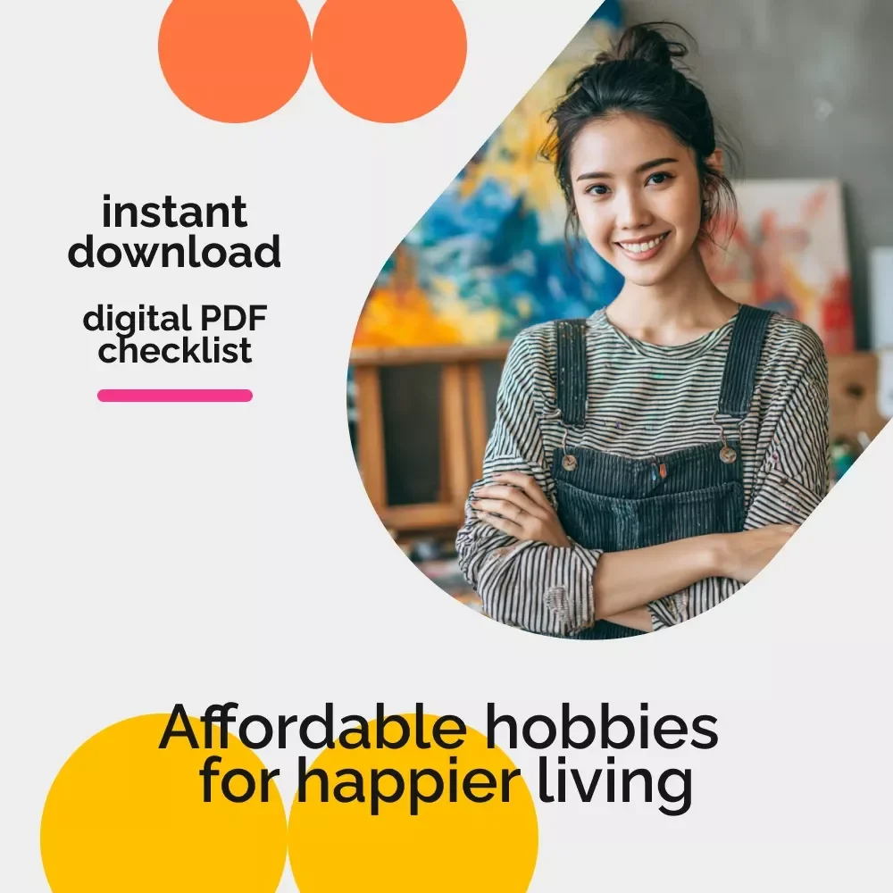 Low-Cost Hobbies for Singles Checklist | Budget-Friendly Hobby Ideas | Minimalist Activities & Affordable Inspiration