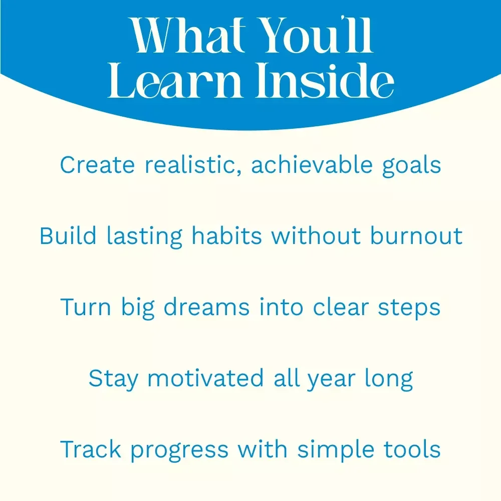 New Year, New You: The Smart Guide to Setting Resolutions That Stick | How to Set Up New Year's Resolutions eBook | Goal-Setting & Personal Growth Digital Download