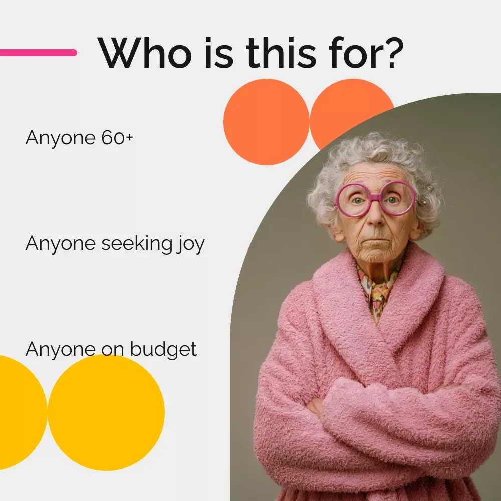 Affordable Hobbies for 60+ and Beyond – A Practical Guide to Low-Cost Hobbies for People Over 60 | Budget-Friendly Fun, Creative Activities & Purposeful Living eBook